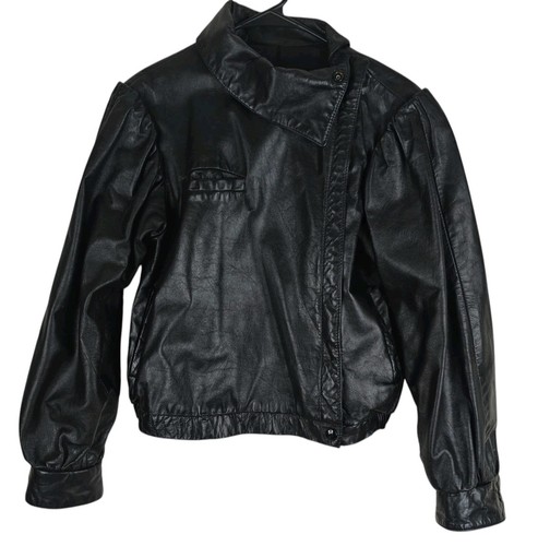 Giacca pelle vintage david - vintage,