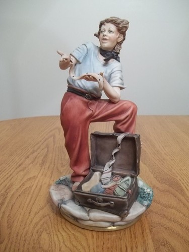Figurina venditore cravatta - figurina, da
