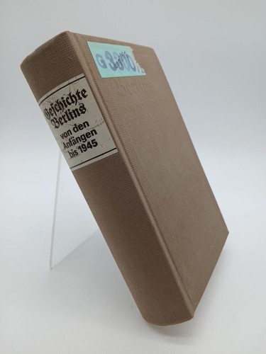 Geschichte berlins von - geschichte, den